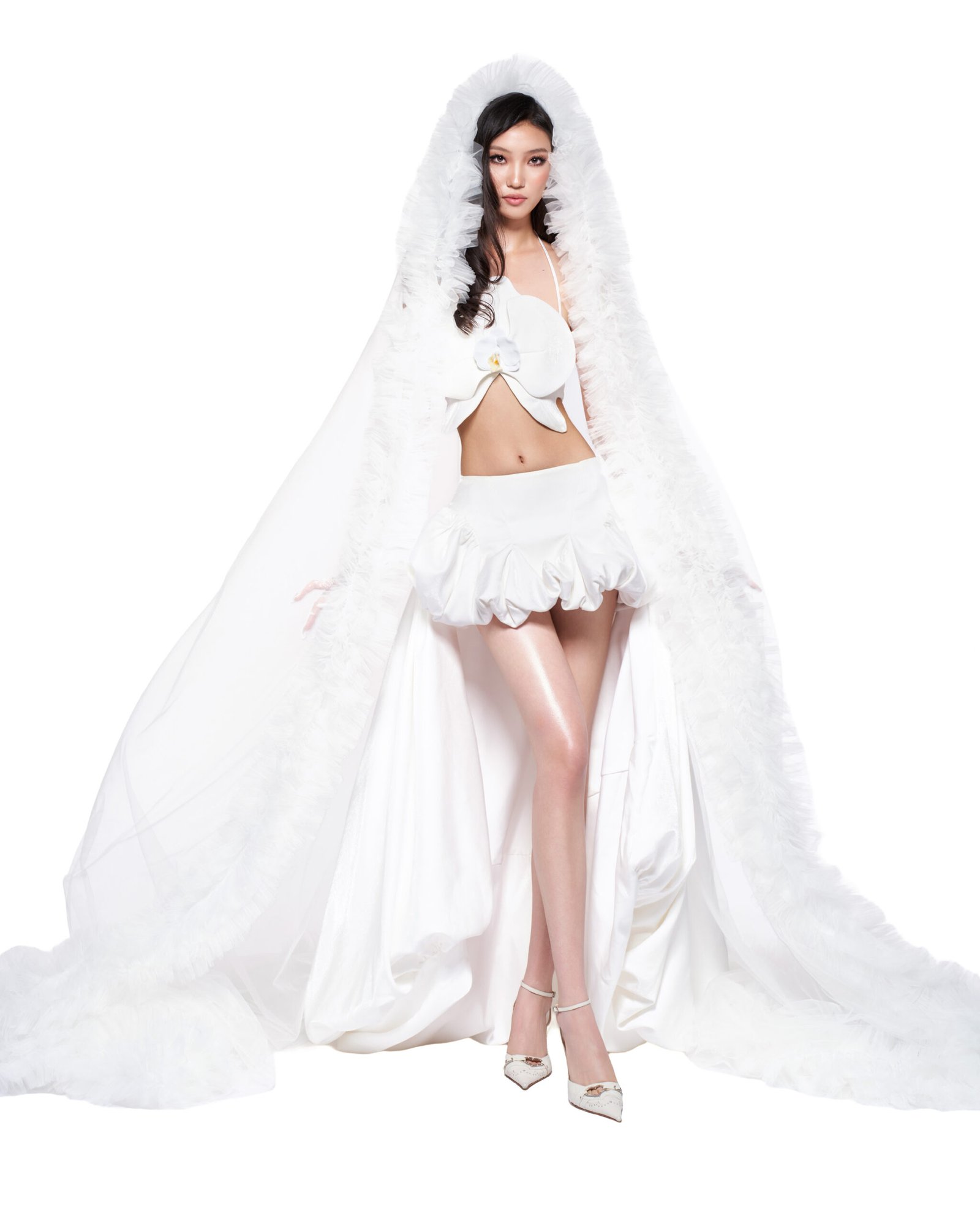Bridal Veil (Big Ruffle)
