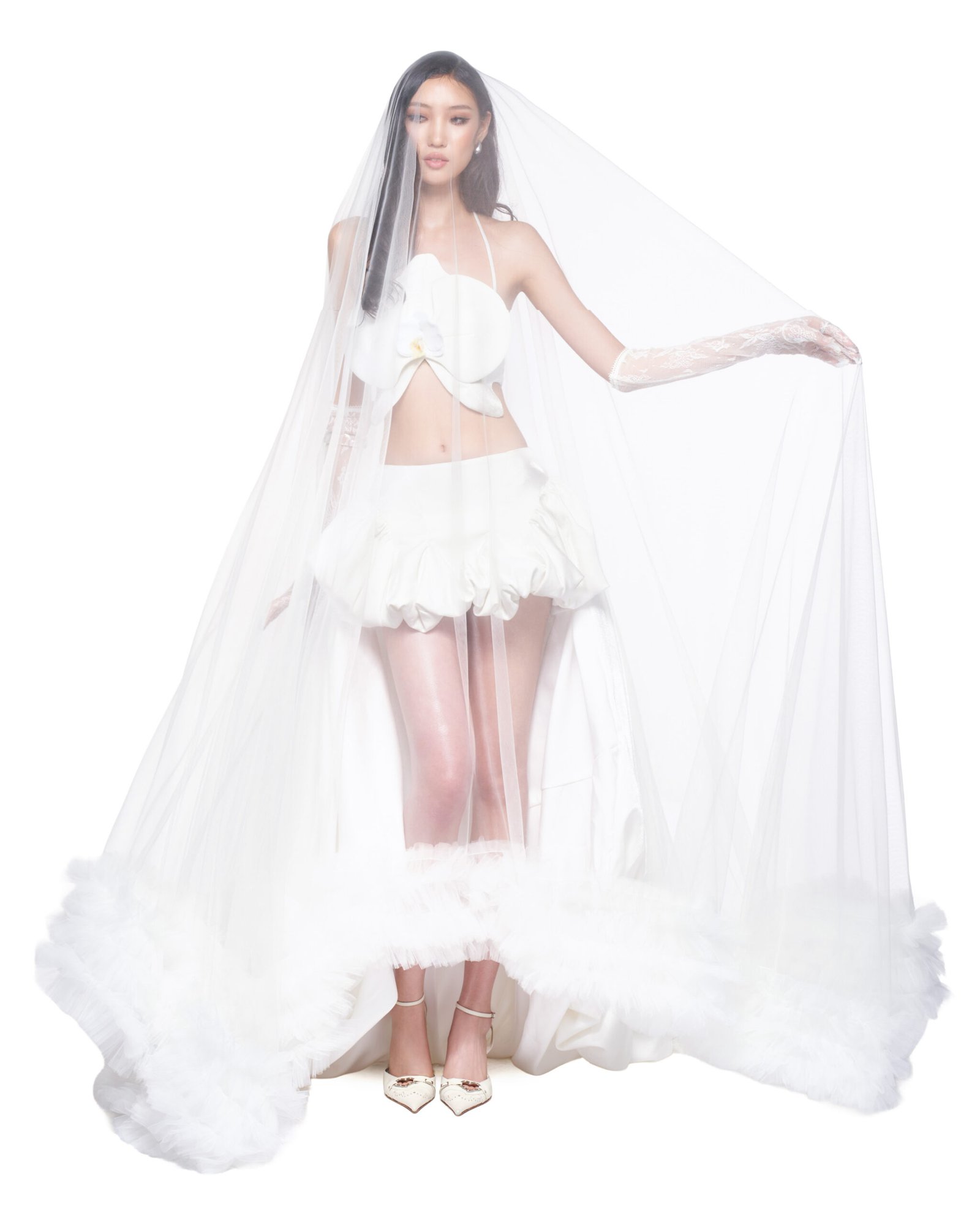 Bridal Veil (Big Ruffle) - Image 2