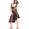 Choco Blush Lace Skirt